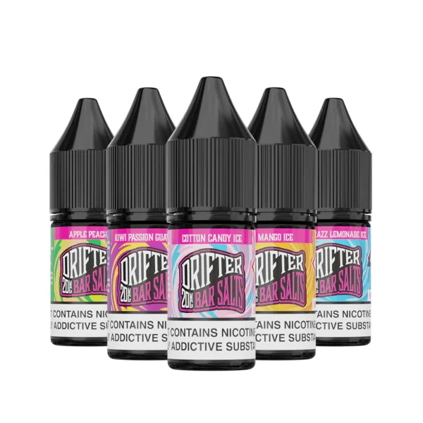 Krachtig vapen met Drifter Bar Nic Salts